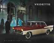 Simca Vedette German sales brochure cover 1960