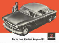 Standard Vanguard III brochure cover