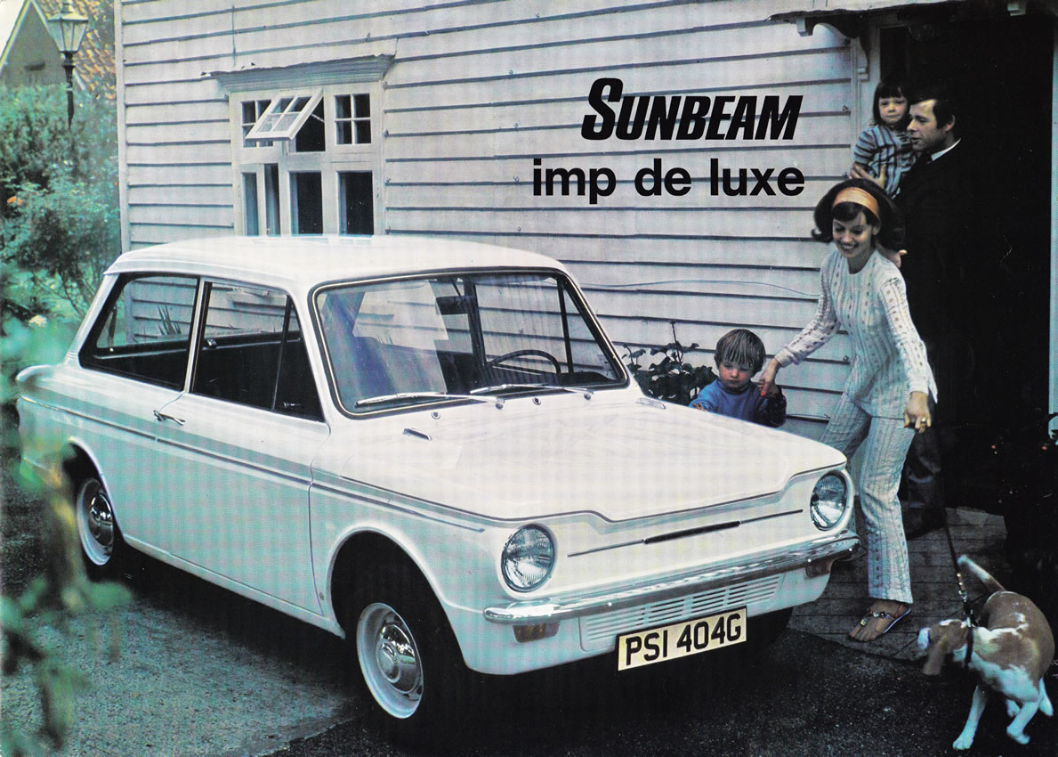 Sunbeam Imp sales brochure cover 1969