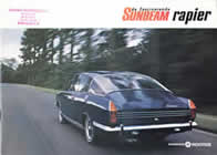 Sunbeam Rapier sales brochure cover 1969