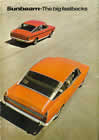 Sunbeam Rapier sales brochure cover 1972