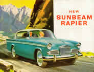 Sunbeam Rapier Series III sales brochure cover 1959