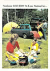Sunbeam 1250/1500 stationcar de luxe sales brochure cover 1972