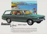 Sunbeam Vogue Station Wagon sales brochure cover 1967