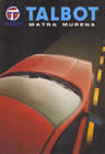 Talbot Murena sales brochure cover 1982
