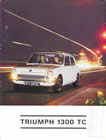 Triumph 1300TC sales brochure cover 1968