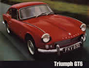 Triumph GT6 Dutch brochure cover 1966
