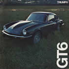 Triumph GT6 usa mk3 brochure cover 1972