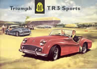 Triumph TR3A USA 1958 brochure cover