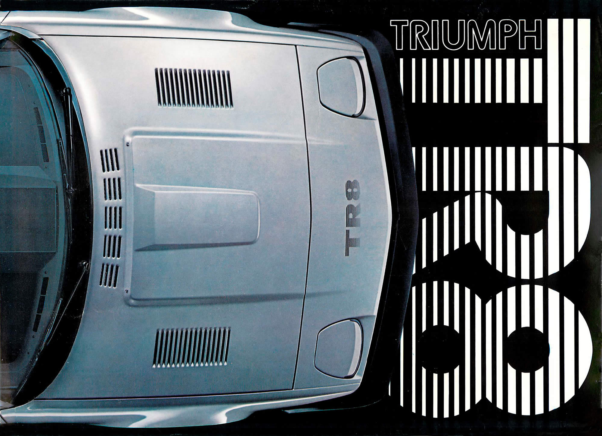 Triumph TR8 USA sales brochure cover 1980