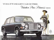 Vanden Plas Princess 1100 1963 brochure cover