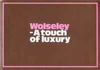 wolseley range 1971 brochure cover